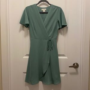 Moss Green Dress